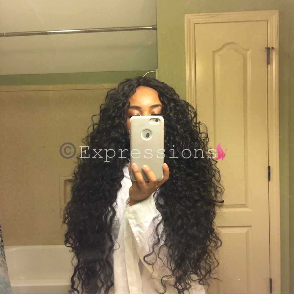 Long Curly Lace Front Wig